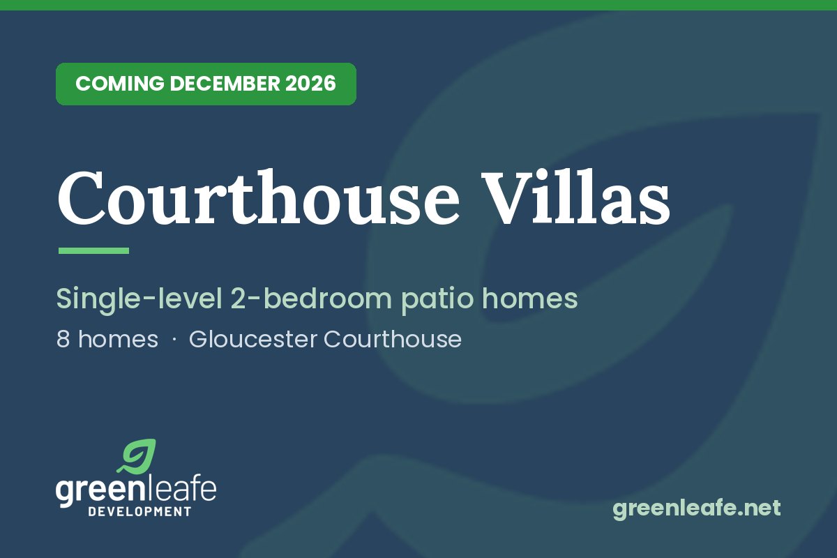 Courthouse Villas, coming December 2026